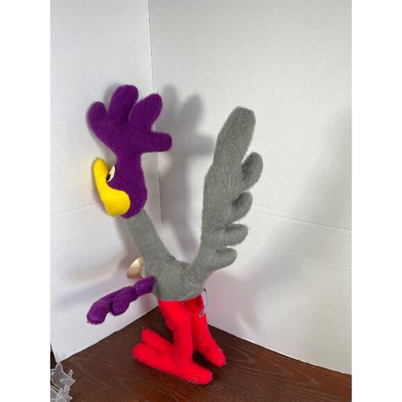 Vintage 1971 Warner Bros Road Runner Plush Toy 18" Retro Cartoon Memorabilia Col - Picture 2 of 4